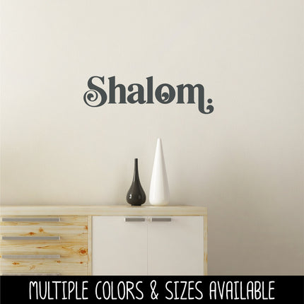 Chunky Shalom Vinyl Decal/Sticker