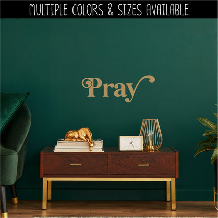 Chunky Pray Vinyl Decal/Sticker