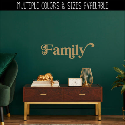 Chunky Family Heart Vinyl Decal/Sticker