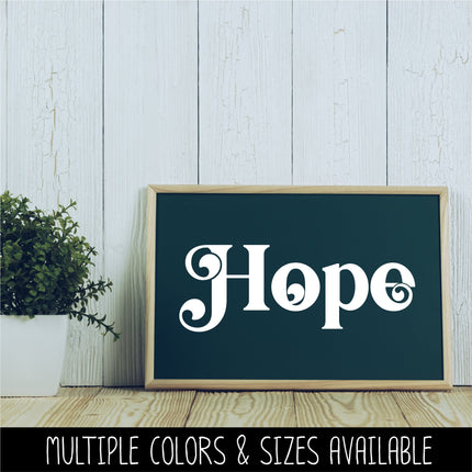 Chunky Hope Vinyl Decal/Sticker