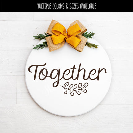 Together Vinyl Decal/Sticker