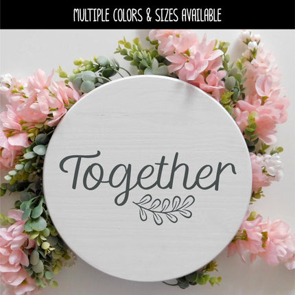 Together Vinyl Decal/Sticker