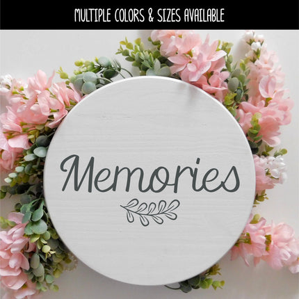 Memories Vinyl Decal/Sticker