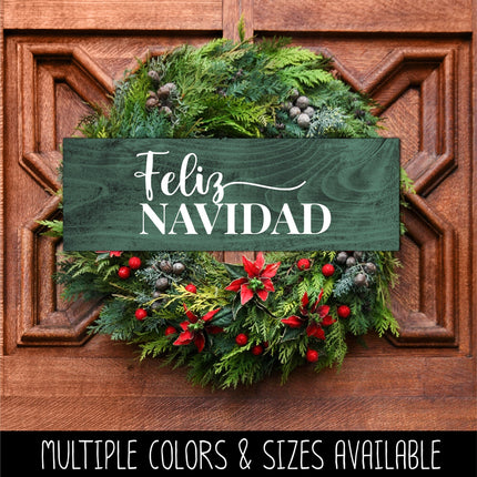 Feliz Navidad Vinyl Decal/Sticker