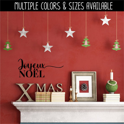 Joyeux Noel Vinyl Decal/Sticker
