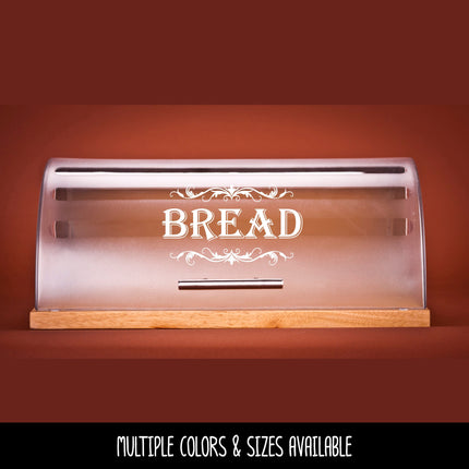 Bread with Scroll Vinyl Decal/Sticker