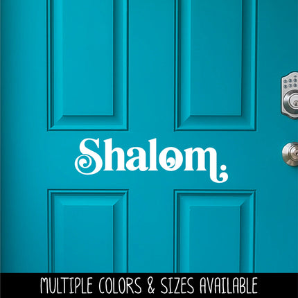 Chunky Shalom Vinyl Decal/Sticker