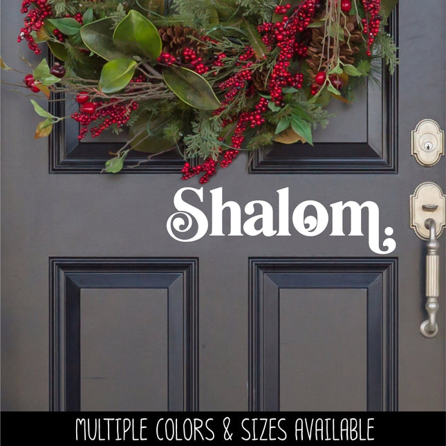 Chunky Shalom Vinyl Decal/Sticker