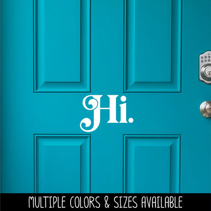 Chunky Hi Vinyl Decal/Sticker