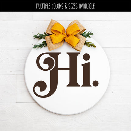 Chunky Hi Vinyl Decal/Sticker