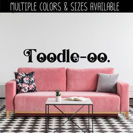 Chunky Toodle-oo Vinyl Decal/Sticker