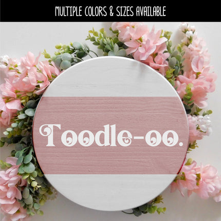 Chunky Toodle-oo Vinyl Decal/Sticker