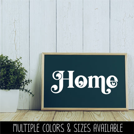 Chunky Home Vinyl Decal/Sticker