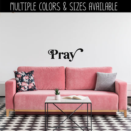 Chunky Pray Vinyl Decal/Sticker
