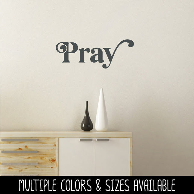 Chunky Pray Vinyl Decal/Sticker