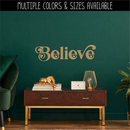 Chunky Believe Vinyl Decal/Sticker