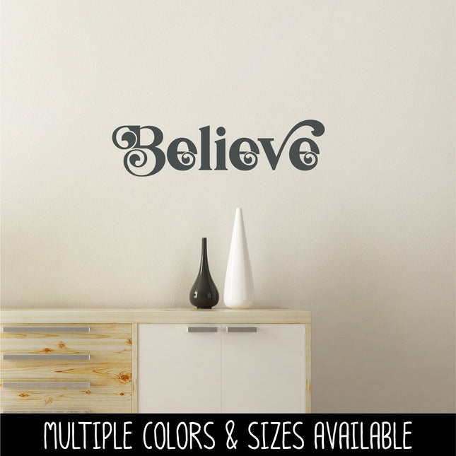 Chunky Believe Vinyl Decal/Sticker