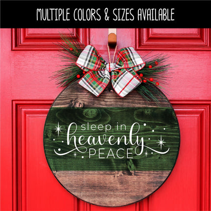 Sleep In Heavenly Peace Vinyl Decal/Sticker