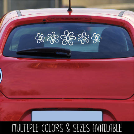 Flower Chain Vinyl Decal/Sticker