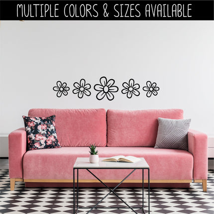 Flower Chain Vinyl Decal/Sticker