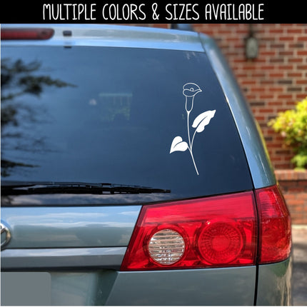 Calla Lily Vinyl Decal/Sticker -