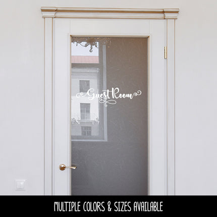 Guest Room Vinyl Decal/Sticker
