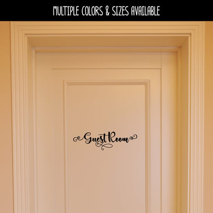 Guest Room Vinyl Decal/Sticker