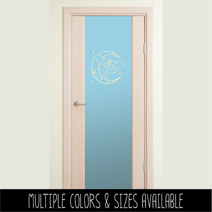 Lunar Moth Vinyl Decal/Sticker