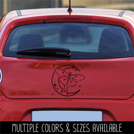 Lunar Moth Vinyl Decal/Sticker