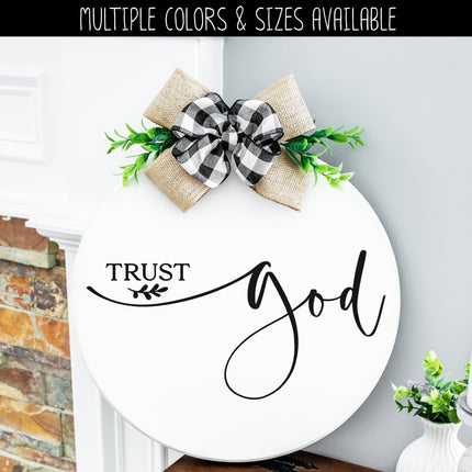 Trust God Vinyl Decal/Sticker