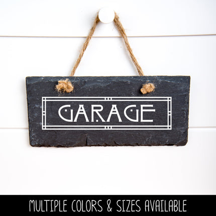 Craftsman/Arts and Crafts Garage Vinyl Decal/Sticker
