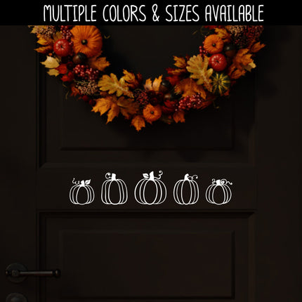 Fall Pumpkins Bundle Vinyl Decal/Sticker