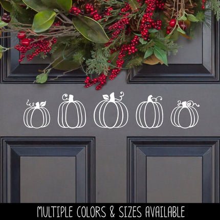Fall Pumpkins Bundle Vinyl Decal/Sticker