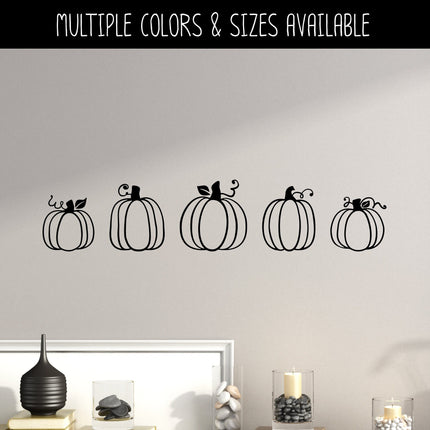 Fall Pumpkins Bundle Vinyl Decal/Sticker