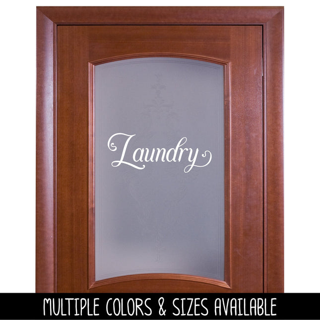 Vintage Laundry Vinyl Decal/Sticker