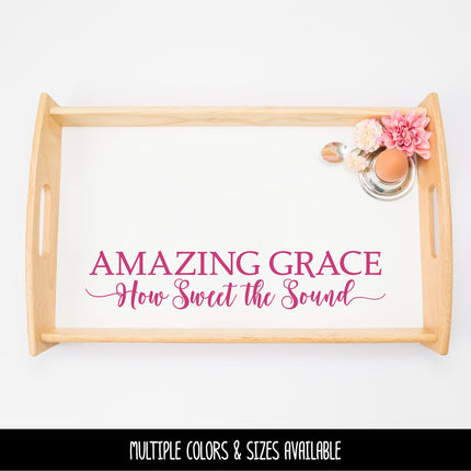 Amazing Grace Vinyl Decal/Sticker How Sweet the Sound