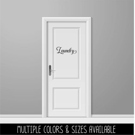 Vintage Laundry Vinyl Decal/Sticker