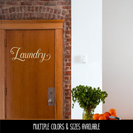 Vintage Laundry Vinyl Decal/Sticker