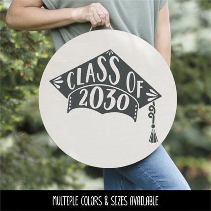 2030 Graduation Cap Vinyl Decal/Sticker