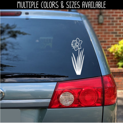 Daffodil Vinyl Decal/Sticker