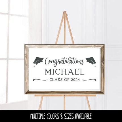 Custom Graduation Announcement Vinyl Decal/Sticker