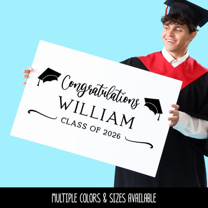 Custom Graduation Announcement Vinyl Decal/Sticker