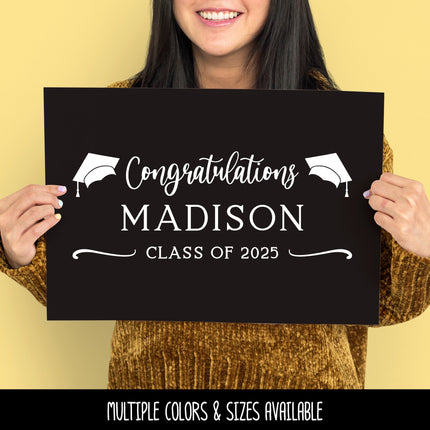 Custom Graduation Announcement Vinyl Decal/Sticker