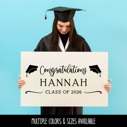 Custom Graduation Announcement Vinyl Decal/Sticker