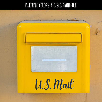U.S. Mail Vinyl Decal/Sticker - U.S. Mail Sticker