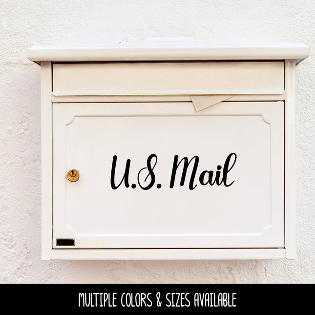 U.S. Mail Vinyl Decal/Sticker - U.S. Mail Sticker