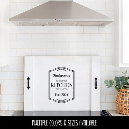 Custom Kitchen Vinyl Decal/Sticker