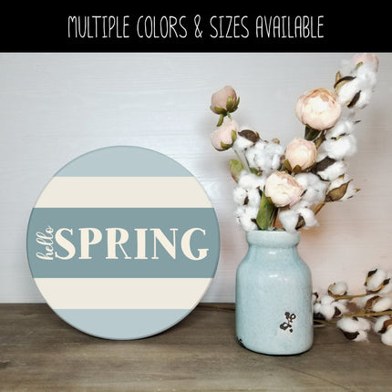 Hello Spring Vinyl Decal/Sticker