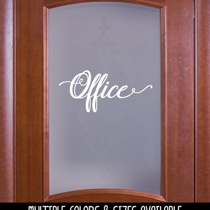 Office Vinyl Decal/Sticker - Office Sticker